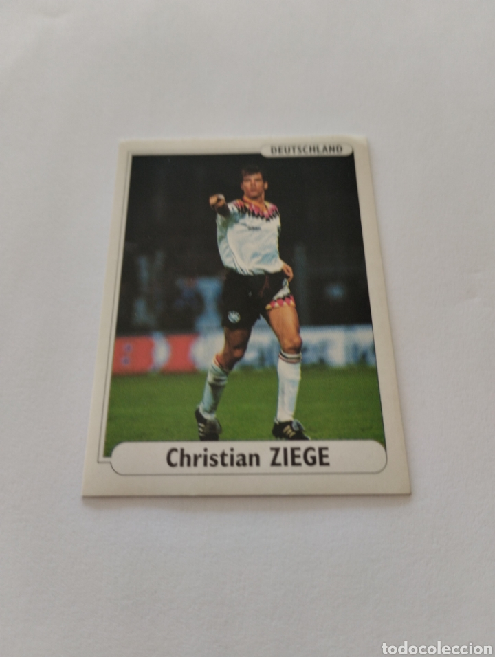 Cromos de f&uacute;tbol: ZIEGE DEUTSCHLAND ALEMANIA CROMO N 167 EURO FOOT 96 DS EUROFOOT 96