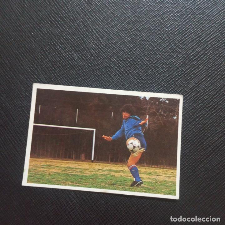 Figurine di Calcio: MARADONA MIS ENSE&Ntilde;ANZAS 79 - CROMO ESPORT 1984 1985 FUTBOL 84 85 - SIN PEGAR - A83 PG27