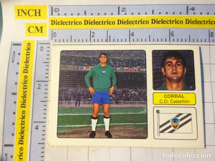 Figurine di Calcio: CROMO DE F&Uacute;TBOL. CAMPEONATO DE LIGA 1973 1974. FHER. CLUB DEPORTIVO CASTELL&Oacute;N CORRAL