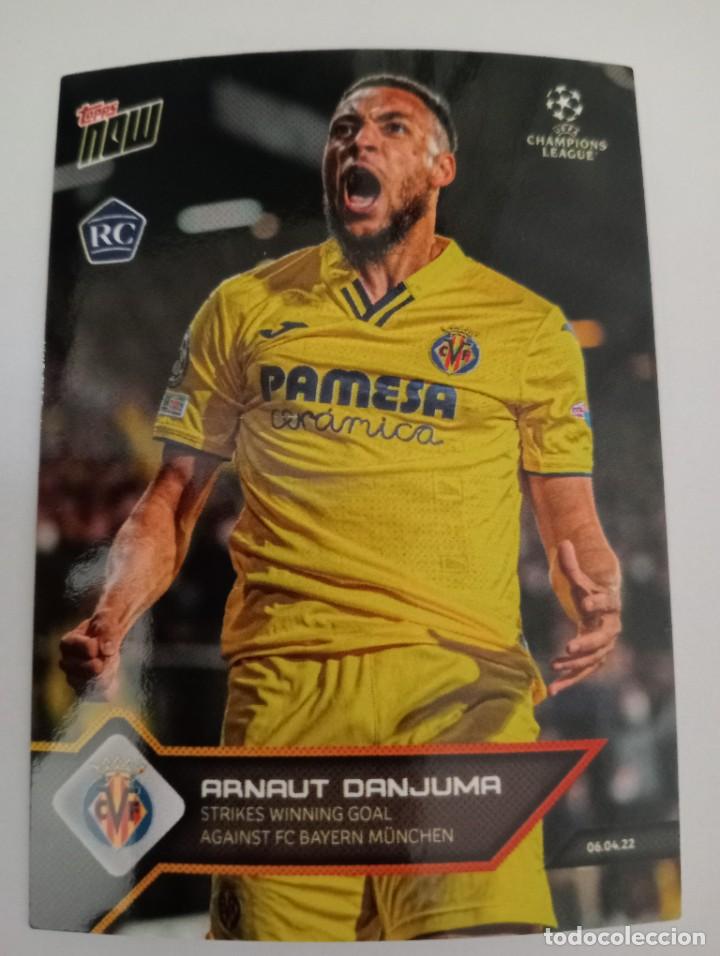 Cromos de f&uacute;tbol: topps now arnaut danjuma 135 - Foto 1