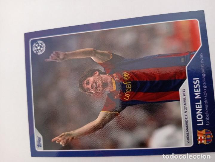Cromos de f&uacute;tbol: topps 30 seasons messi - Foto 1
