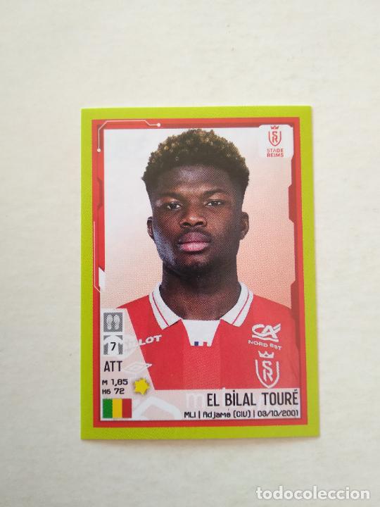 Cromos de F&uacute;tbol: 382 EL NILAL TOURE STADE DE REIMS CROMO FUTBOL PANINI LIGA FRANCIA LIGUE 1 FOOT 2021-2022 21-22