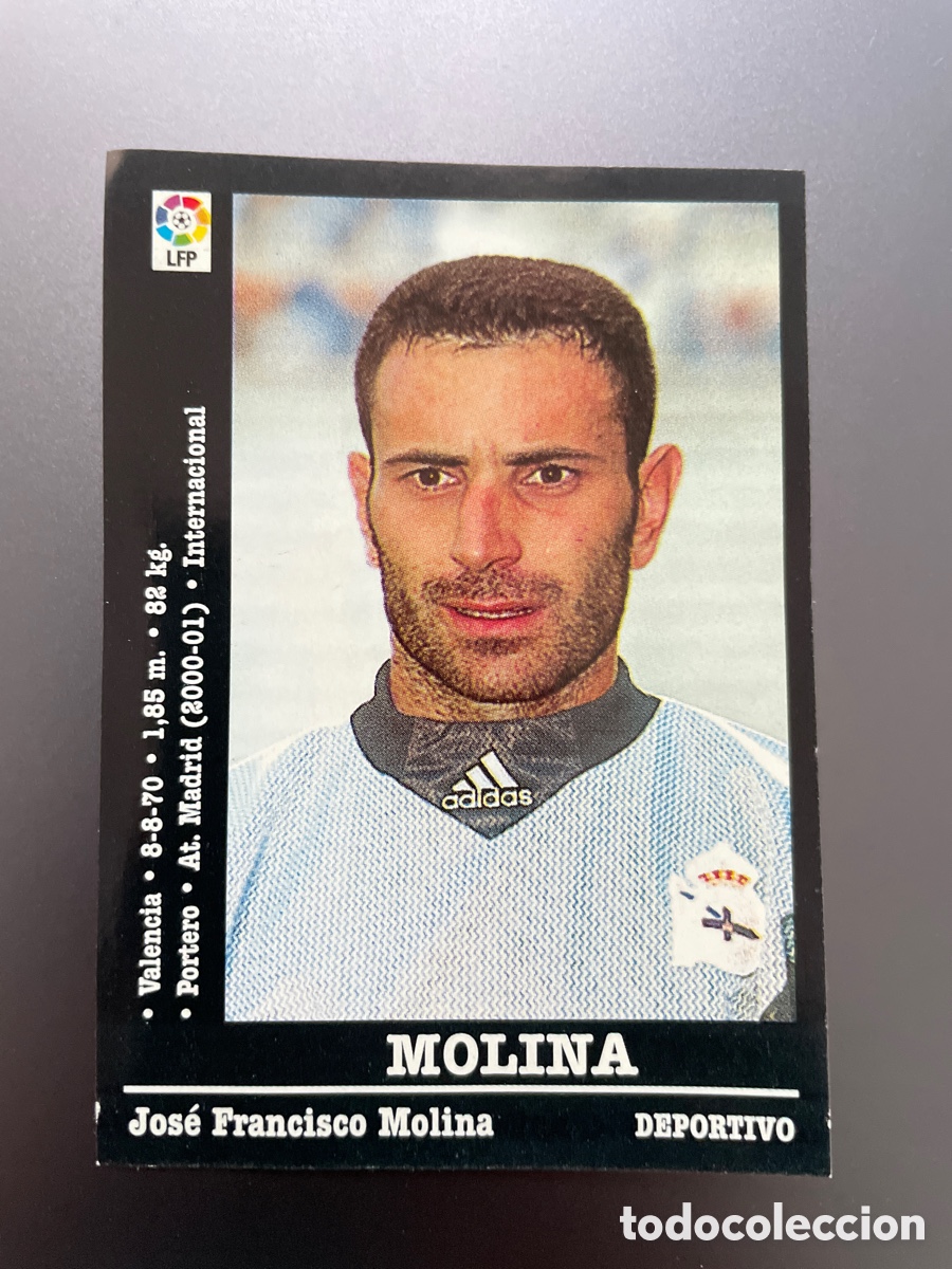 Cromos de f&uacute;tbol: Molina 17A Panini 2000-01 2000 2001 - Foto 1