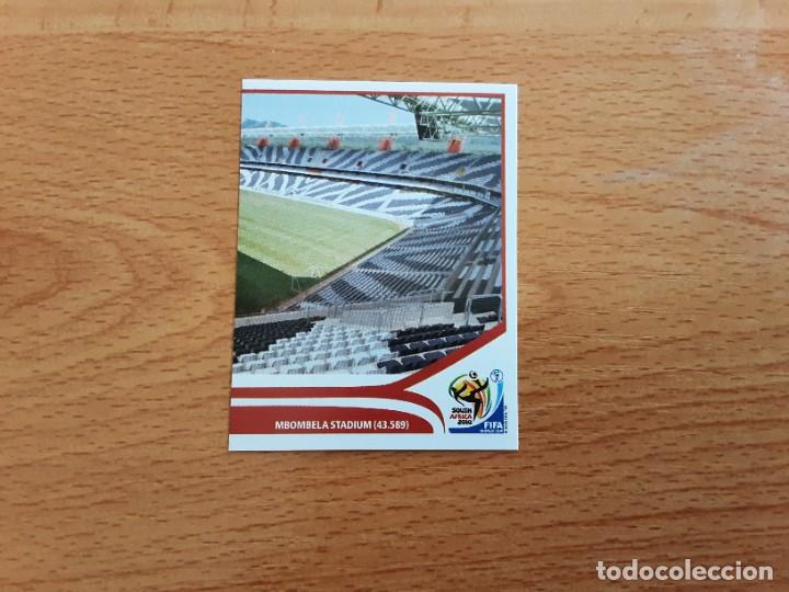 Cromos de F&uacute;tbol: CROMO FUTBOL MUNDIAL 2010 PANINI 19.MBOMBELA STADIUM-NUNCA PEGADO