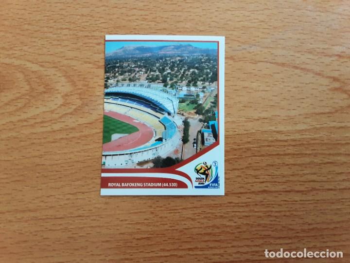 Cromos de F&uacute;tbol: CROMO FUTBOL MUNDIAL 2010 PANINI 23.ROYAL BAFOKENG STADIUM-NUNCA PEGADO