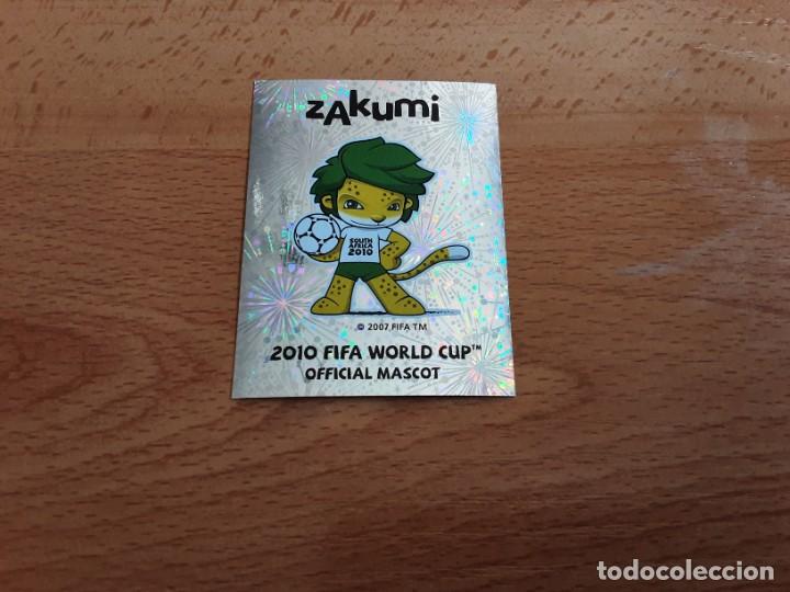 Cromos de f&uacute;tbol: CROMO FUTBOL MUNDIAL 2010 PANINI 29.MASCOTA ZAKUMI-NUNCA PEGADO