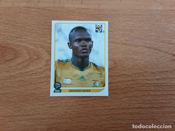 Cromos de F&uacute;tbol: CROMO FUTBOL MUNDIAL 2010 PANINI 33.GAXA-SUDAFRICA-NUNCA PEGADO