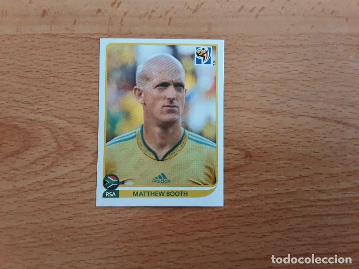 Football Stickers: CROMO FUTBOL MUNDIAL 2010 PANINI 35.BOOTH-SUDAFRICA-NUNCA PEGADO