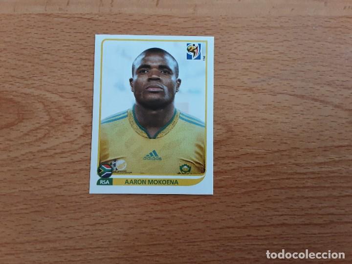 Football Stickers: CROMO FUTBOL MUNDIAL 2010 PANINI 38.MOKOENA-SUDAFRICA-NUNCA PEGADO