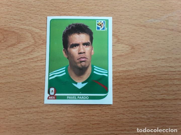 Cromos de F&uacute;tbol: CROMO FUTBOL MUNDIAL 2010 PANINI 58.PARDO-MEXICO-NUNCA PEGADO