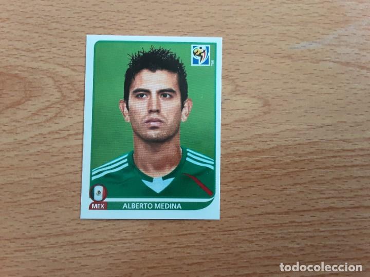 Cromos de Futebol: CROMO FUTBOL MUNDIAL 2010 PANINI 59.MEDINA-MEXICO-NUNCA PEGADO