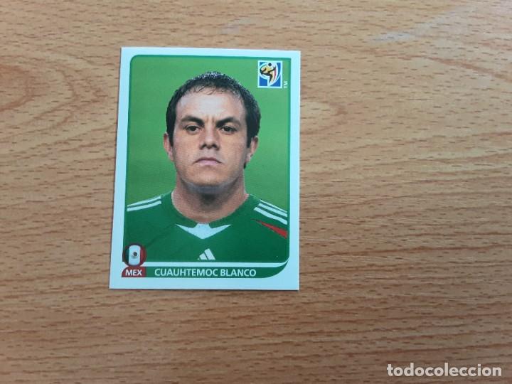Cromos de F&uacute;tbol: CROMO FUTBOL MUNDIAL 2010 PANINI 63.BLANCO-MEXICO-NUNCA PEGADO