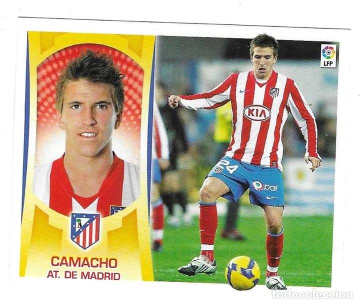 Fu&szlig;ball-Sticker: Cromo F&uacute;tbol. Ediciones Este a&ntilde;o 2009. At. Madrid n&ordm; 10. Camacho. 21este-09atmadrid10