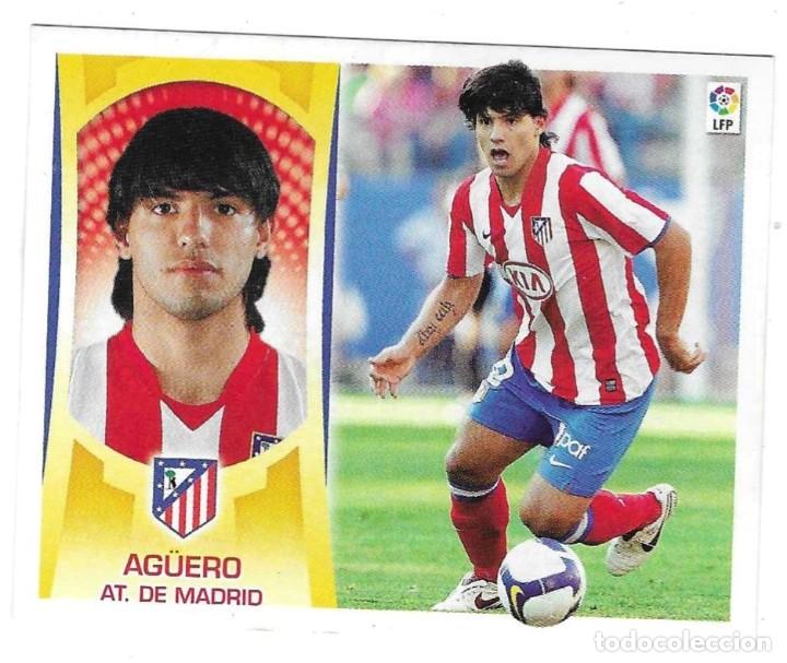 Figurine di Calcio: Cromo F&uacute;tbol. Ediciones Este a&ntilde;o 2009. At. Madrid n&ordm; 14. Aguero. 21este-09atmadrid14