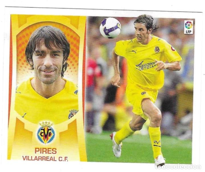 Figurine di Calcio: Cromo F&uacute;tbol. Ediciones Este a&ntilde;o 2009. Villareal n&ordm; 13. Pires. 21este-09villareal13
