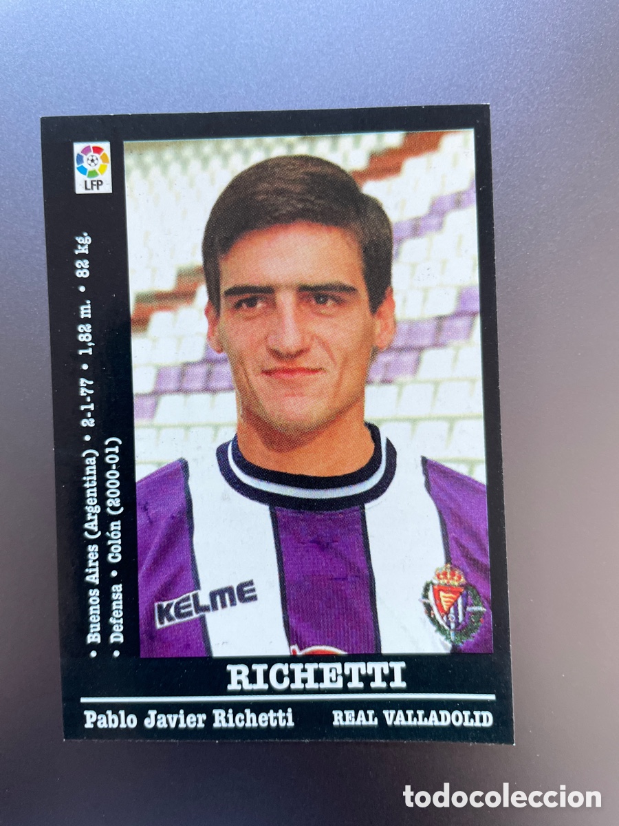 Cromos de f&uacute;tbol: Richetti 122A Panini 2000-01 2000 2001 - Foto 1