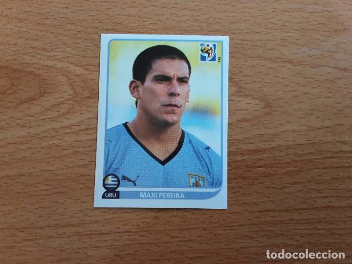 Cromos de F&uacute;tbol: CROMO FUTBOL MUNDIAL 2010 PANINI 73.PEREIRA-URUGUAY-NUNCA PEGADO