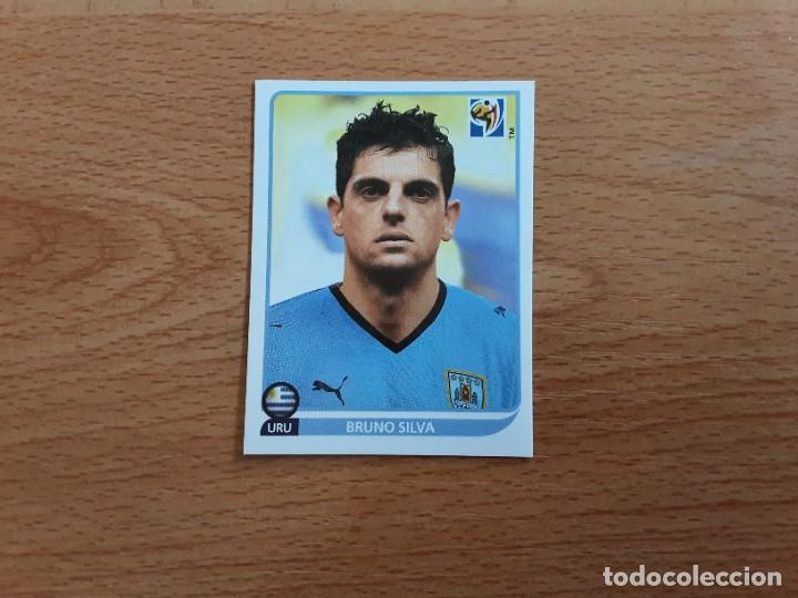 Figurine di Calcio: CROMO FUTBOL MUNDIAL 2010 PANINI 76.BRUNO SILVA-URUGUAY-NUNCA PEGADO
