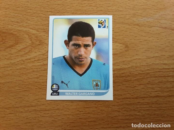 Cromos de F&uacute;tbol: CROMO FUTBOL MUNDIAL 2010 PANINI 77.GARGANO-URUGUAY-NUNCA PEGADO