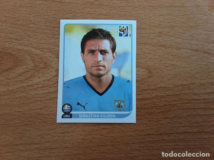 Cromos de F&uacute;tbol: CROMO FUTBOL MUNDIAL 2010 PANINI 79.EGUREN-URUGUAY-NUNCA PEGADO