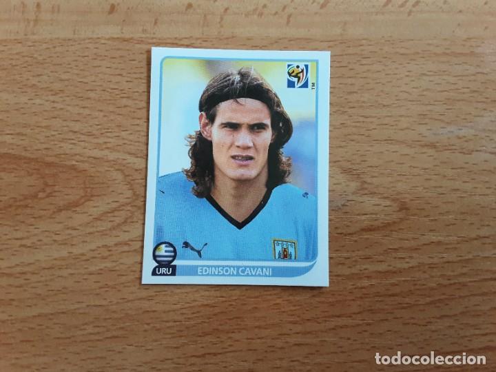 Cromos de F&uacute;tbol: CROMO FUTBOL MUNDIAL 2010 PANINI 83.CAVANI-URUGUAY-NUNCA PEGADO