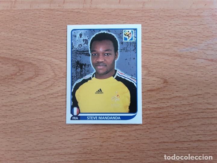 Figurine di Calcio: CROMO FUTBOL MUNDIAL 2010 PANINI 90.MANDANDA-FRANCIA-NUNCA PEGADO