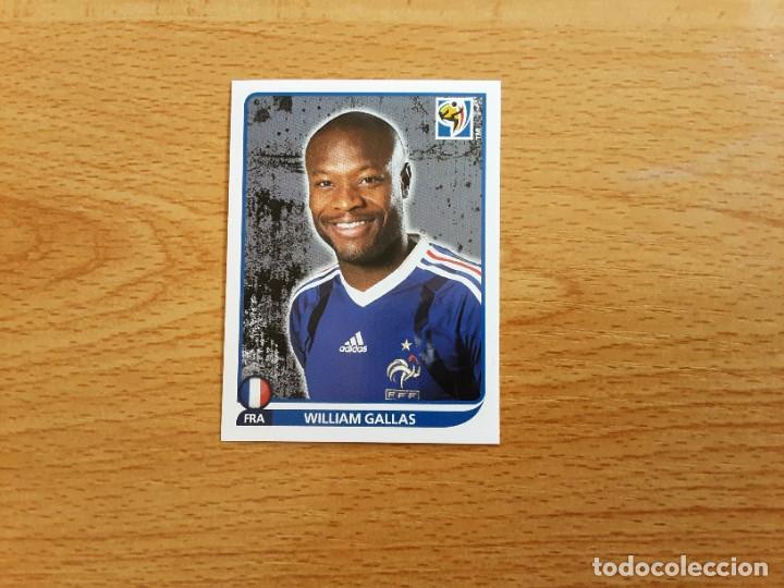 Cromos de F&uacute;tbol: CROMO FUTBOL MUNDIAL 2010 PANINI 91.GALLAS-FRANCIA-NUNCA PEGADO