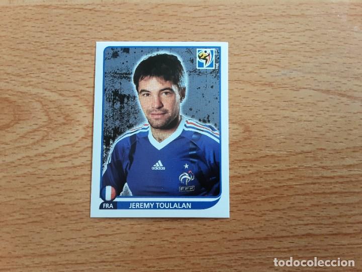 Figurine di Calcio: CROMO FUTBOL MUNDIAL 2010 PANINI 96.TOULALAN-FRANCIA-NUNCA PEGADO