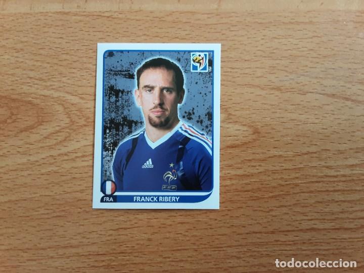 Figurine di Calcio: CROMO FUTBOL MUNDIAL 2010 PANINI 100.RIBERY-FRANCIA-NUNCA PEGADO