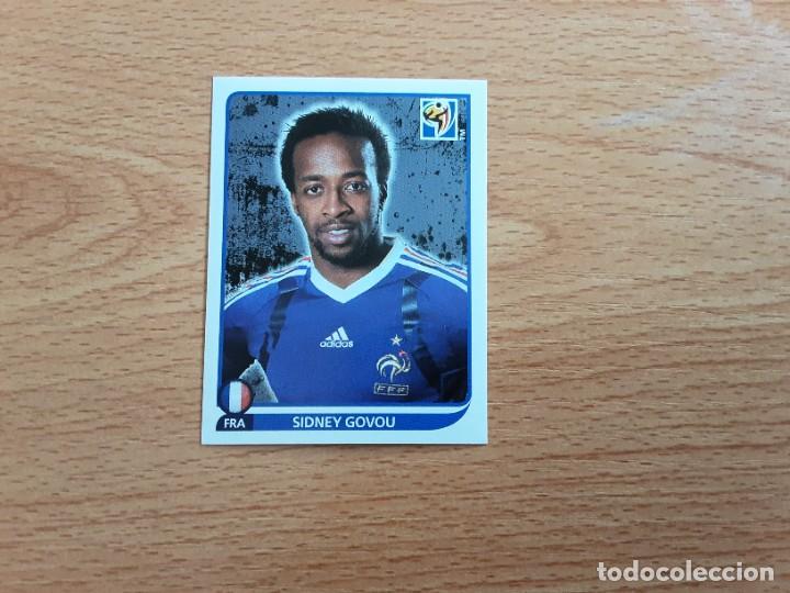 Cromos de F&uacute;tbol: CROMO FUTBOL MUNDIAL 2010 PANINI 101.GOVOU-FRANCIA-NUNCA PEGADO