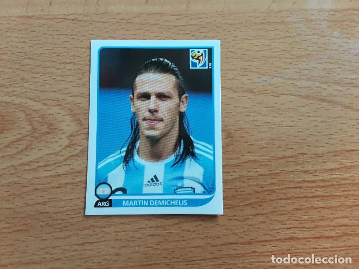 Figurine di Calcio: CROMO FUTBOL MUNDIAL 2010 PANINI 109.DEMICHELIS-ARGENTINA-NUNCA PEGADO