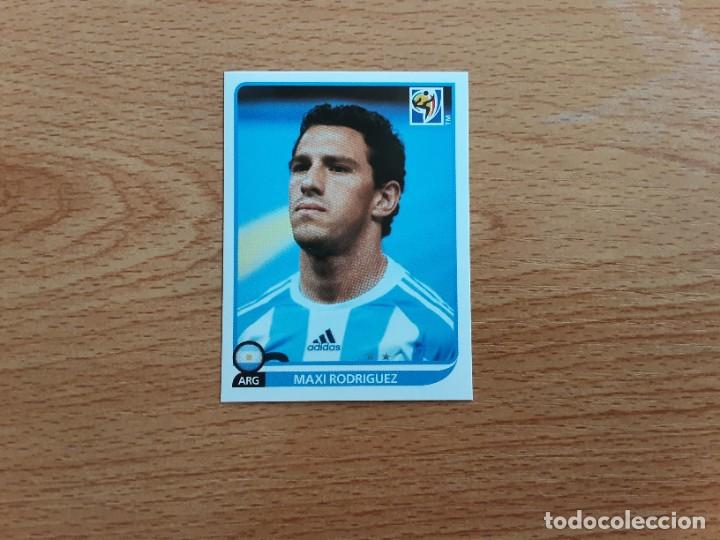 Cromos de f&uacute;tbol: CROMO FUTBOL MUNDIAL 2010 PANINI 117.MAXI-ARGENTINA-NUNCA PEGADO