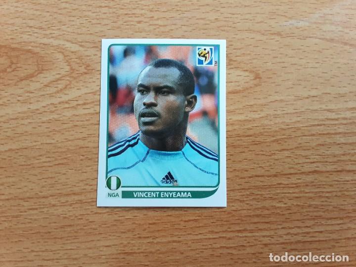Figurine di Calcio: CROMO FUTBOL MUNDIAL 2010 PANINI 127.ENYEAMA-NIGERIA-NUNCA PEGADO