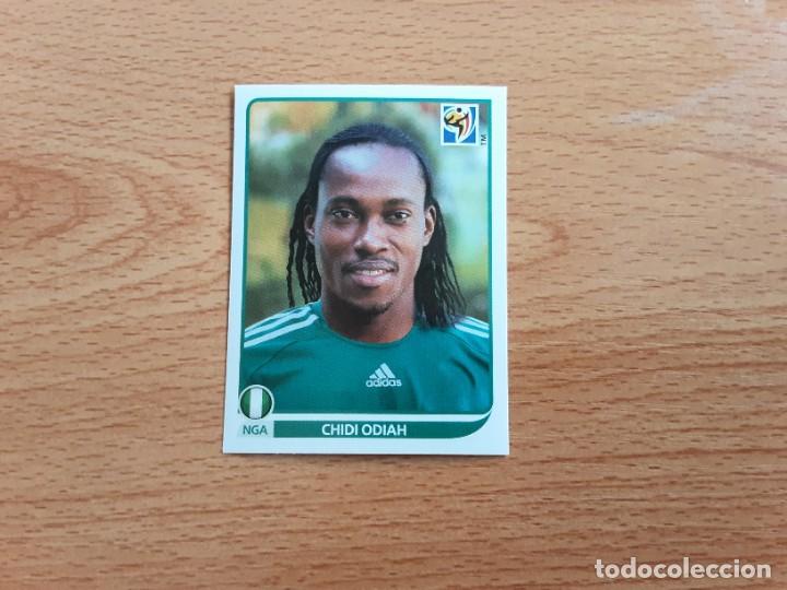 Cartes &agrave; collectionner de Football: CROMO FUTBOL MUNDIAL 2010 PANINI 131.ODIAH-NIGERIA-NUNCA PEGADO