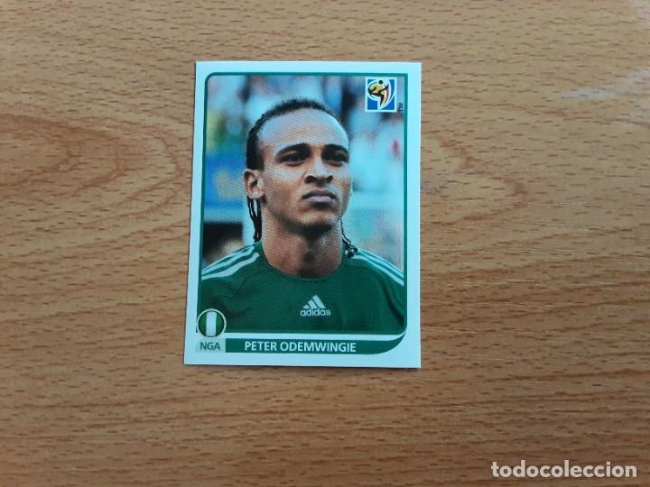 Cartes &agrave; collectionner de Football: CROMO FUTBOL MUNDIAL 2010 PANINI 138.ODEMWINGIE-NIGERIA-NUNCA PEGADO