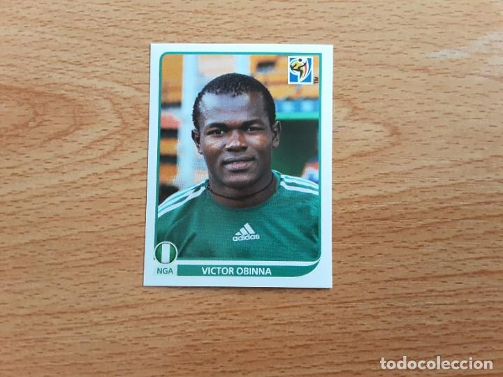 Cartes &agrave; collectionner de Football: CROMO FUTBOL MUNDIAL 2010 PANINI 141.OBINNA-NIGERIA-NUNCA PEGADO