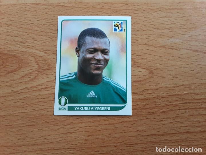 Cartes &agrave; collectionner de Football: CROMO FUTBOL MUNDIAL 2010 PANINI 143.AIYEGBENI-NIGERIA-NUNCA PEGADO