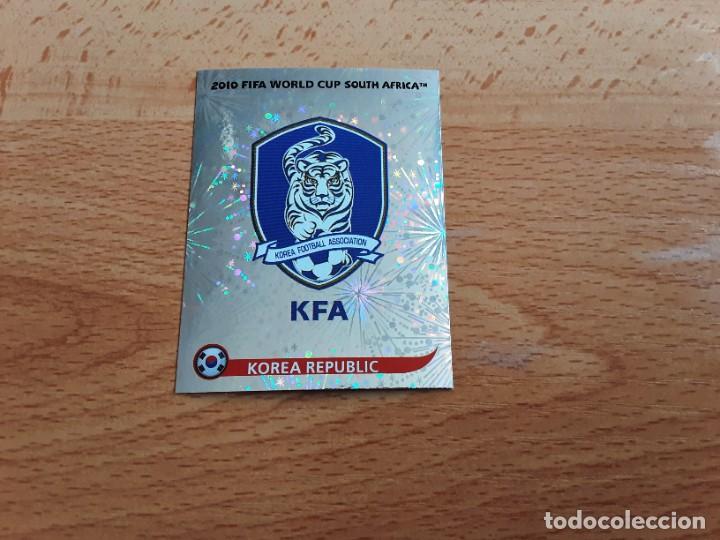 Cromos de F&uacute;tbol: CROMO FUTBOL MUNDIAL 2010 PANINI 145.ESCUDO-REPUBLICA DE KOREA-NUNCA PEGADO