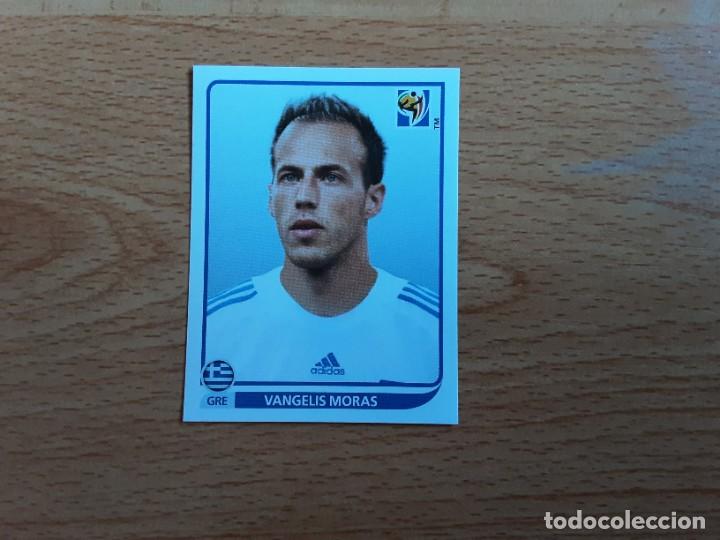 Cartes &agrave; collectionner de Football: CROMO FUTBOL MUNDIAL 2010 PANINI 167.MORAS-GRECIA-NUNCA PEGADO