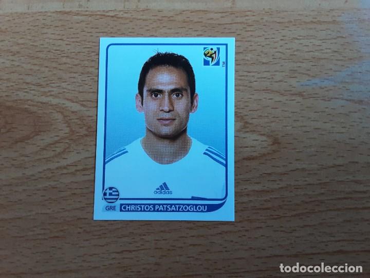 Cartes &agrave; collectionner de Football: CROMO FUTBOL MUNDIAL 2010 PANINI 169.PATSATZOGLOU-GRECIA-NUNCA PEGADO
