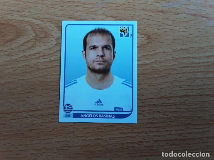 Cartes &agrave; collectionner de Football: CROMO FUTBOL MUNDIAL 2010 PANINI 174.BASINAS-GRECIA-NUNCA PEGADO