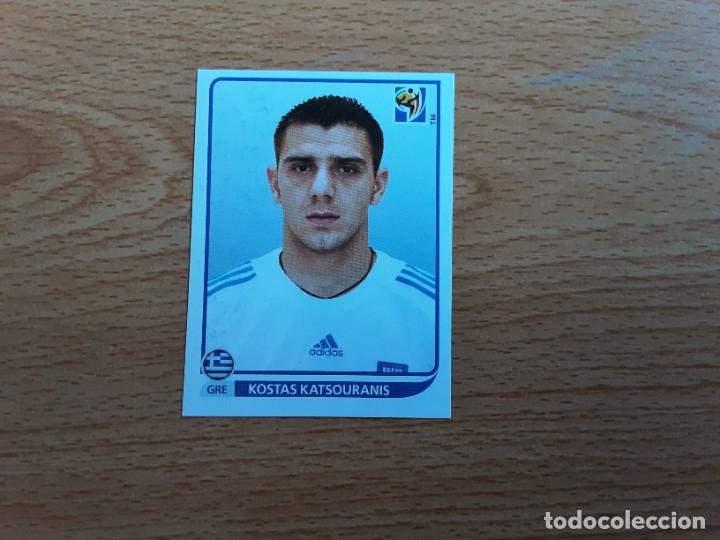 Cartes &agrave; collectionner de Football: CROMO FUTBOL MUNDIAL 2010 PANINI 175.KATSOURANIS-GRECIA-NUNCA PEGADO