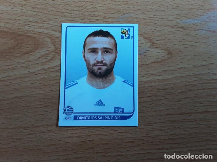 Cartes &agrave; collectionner de Football: CROMO FUTBOL MUNDIAL 2010 PANINI 178.SALPINGIDIS-GRECIA-NUNCA PEGADO