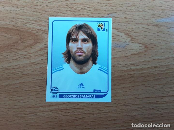 Cartes &agrave; collectionner de Football: CROMO FUTBOL MUNDIAL 2010 PANINI 180.SAMARAS-GRECIA-NUNCA PEGADO