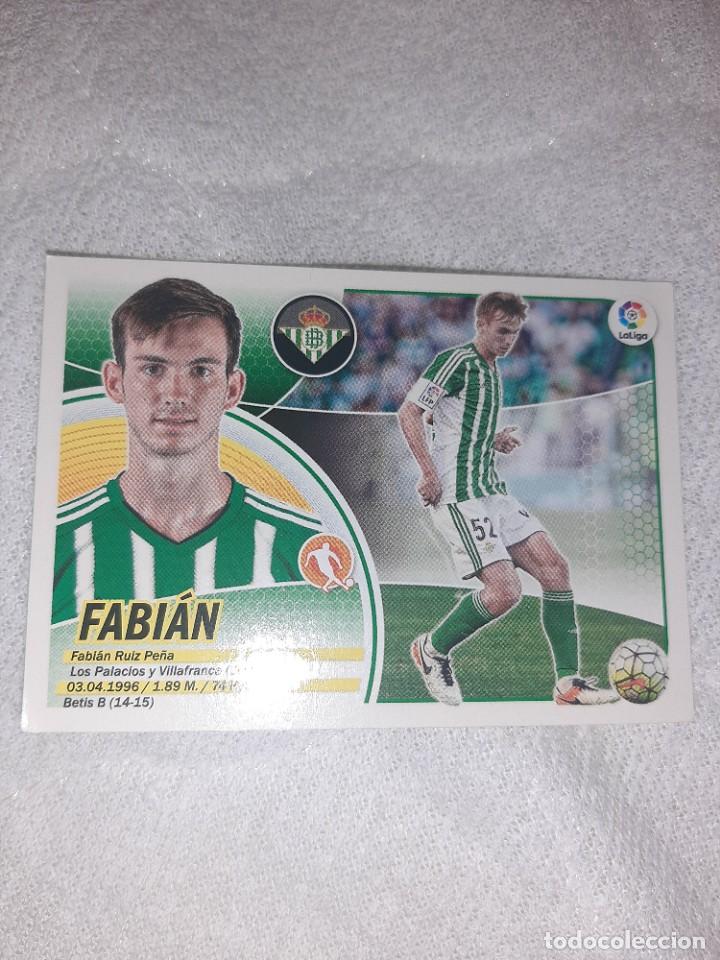 Cromos de f&uacute;tbol: fabian este 2016 17 n. 13 B - Foto 1