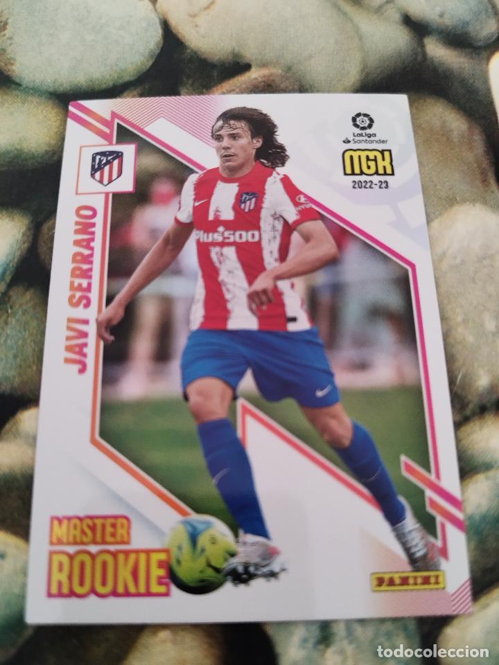 Figurine di Calcio: 419 JAVI SERRANO ATL&Eacute;TICO MADRID MASTER ROOKIE MEGACRACKS 2022 2023 22 23 MGK