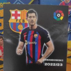 Cromos de Fútbol: LEWANDOWSKI, FC BARCELONA 2022-23. SIGNATURE CARD. CUSTOM CARD FOOTBALL. Lote 364045581