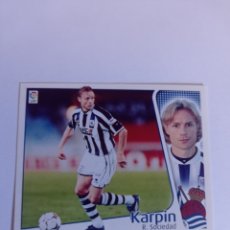 Cromos de Fútbol: KARPIN REAL SOCIEDAD LIGA ESTE 2004/05 04 05 NUEVO SIN PEGAR. Lote 364046061