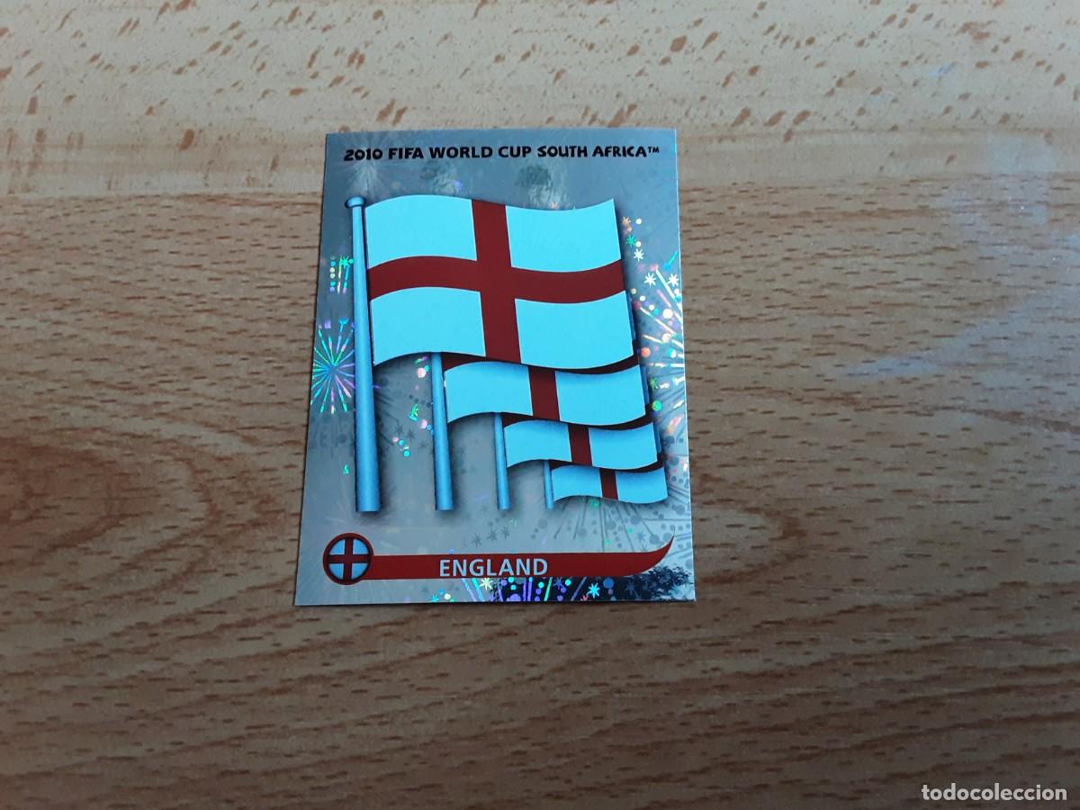 Cartes &agrave; collectionner de Football: CROMO FUTBOL MUNDIAL 2010 PANINI 183.ESCUDO-INGLATERRA-NUNCA PEGADO