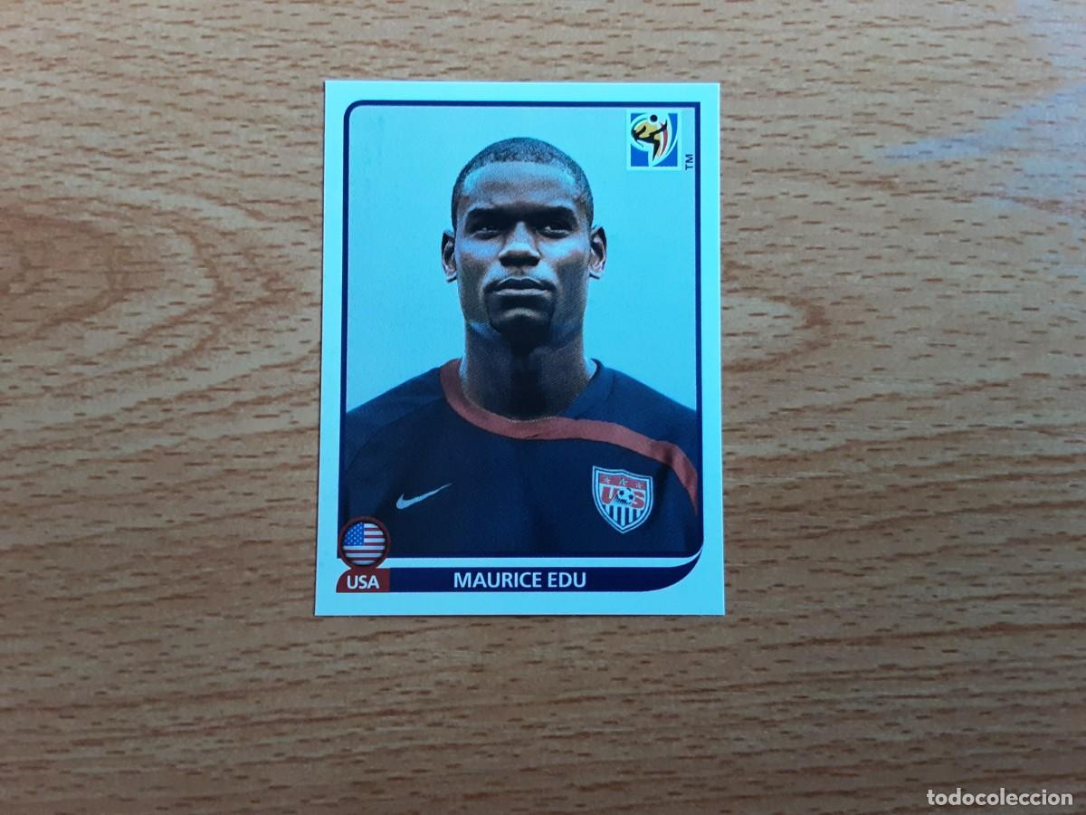 Cromos de f&uacute;tbol: CROMO FUTBOL MUNDIAL 2010 PANINI 213.EDU-USA-NUNCA PEGADO